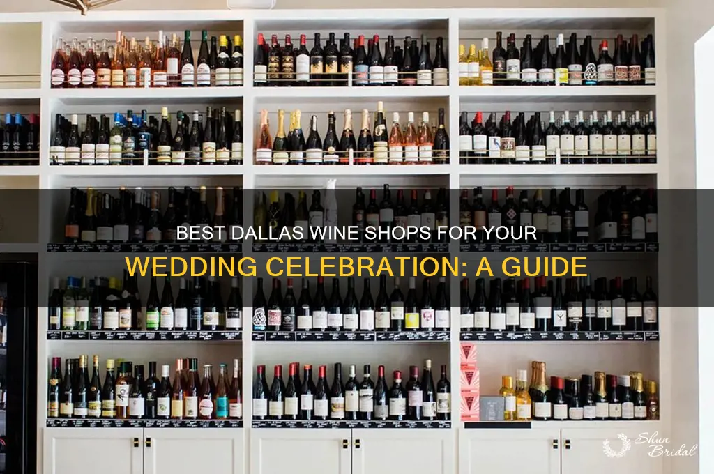 where to buy wine for wedding dallas