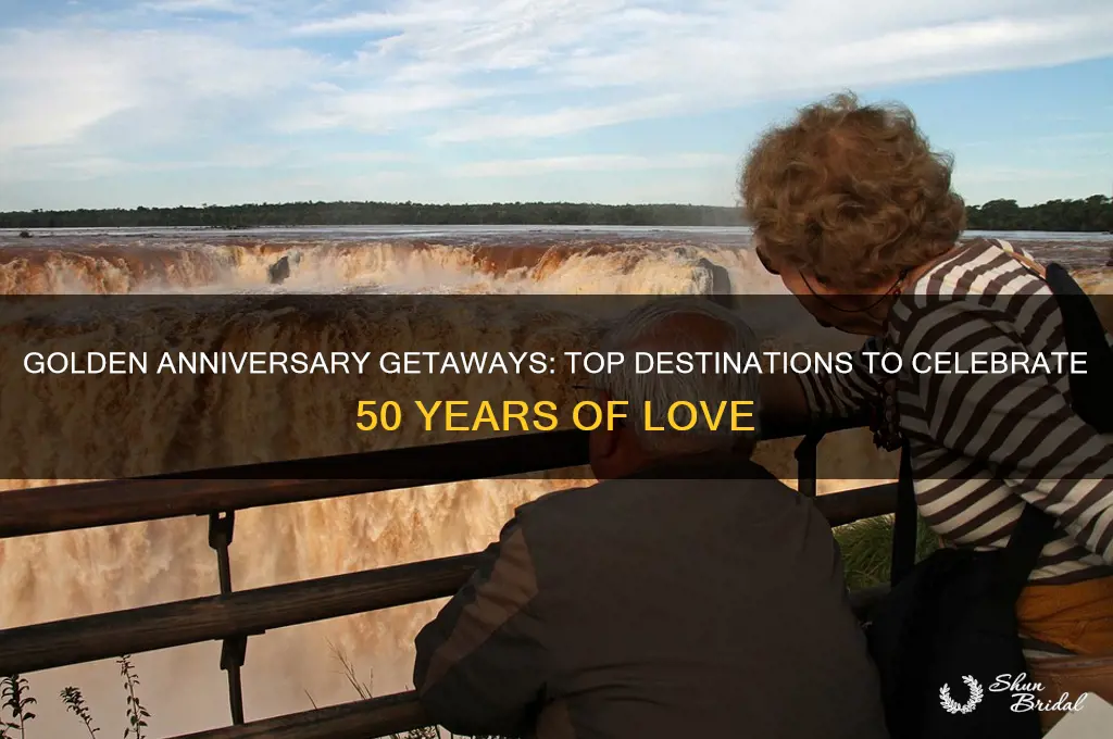 where to celebrate 50th wedding anniversary