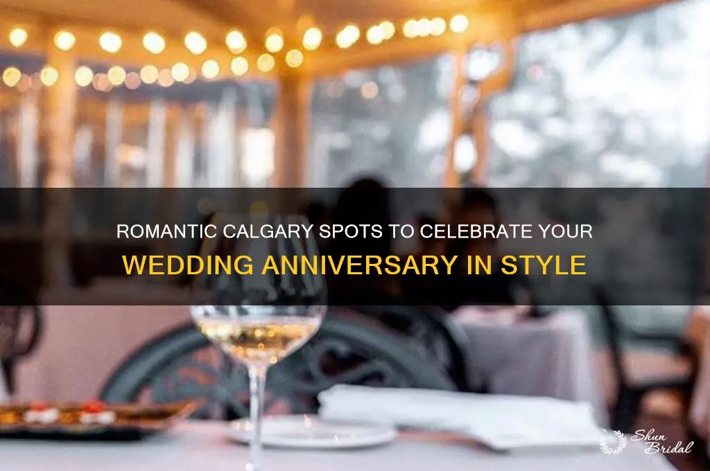 where to celebrate wedding anniversary in calgary
