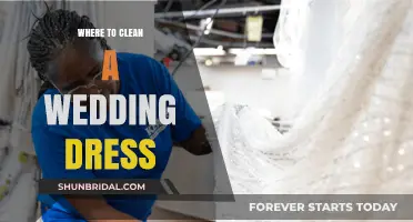The Best Places to Clean Your Wedding Dress
