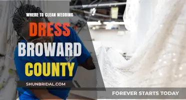 Broward County Wedding Dress Cleaning Services