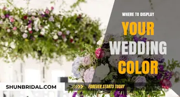 Creative Ways to Showcase Your Wedding Color Palette in Style