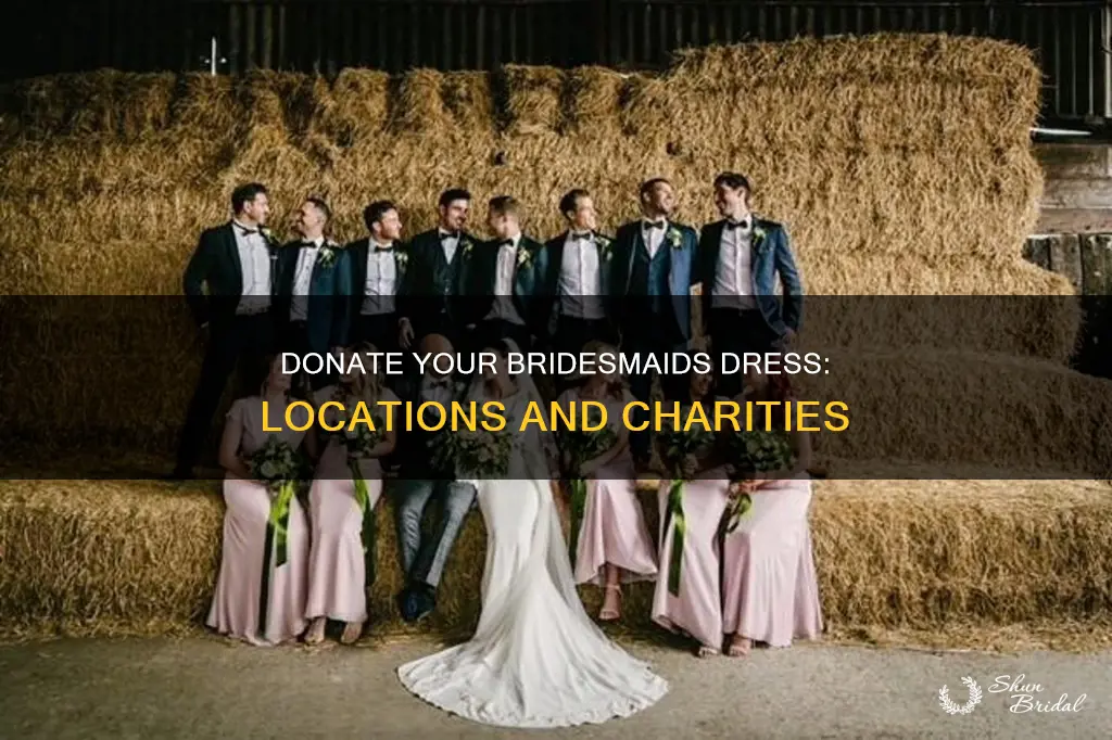 where to donate a bridesmaids dress