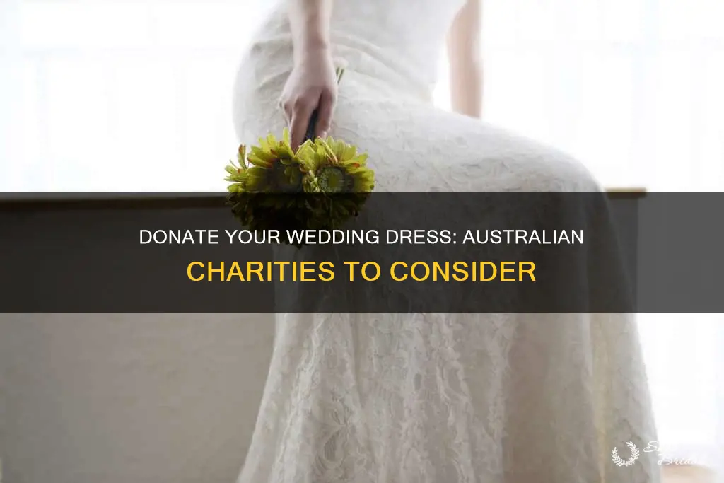 where to donate old wedding dress australia