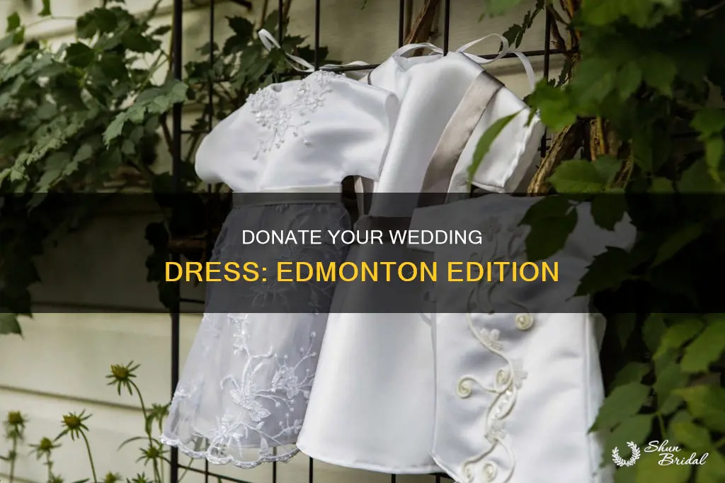 where to donate wedding dresses in edmonton