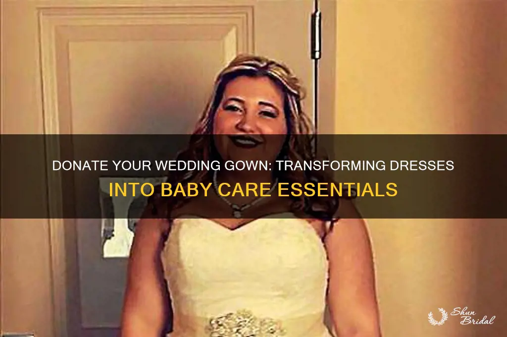 where to donate wedding gown for babies