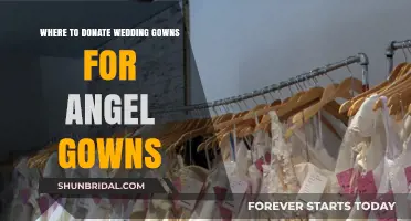 Transforming Wedding Gowns into Angel Gowns: Top Donation Locations