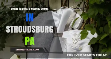 Donate Your Wedding Gown in Stroudsburg, PA: Top Locations