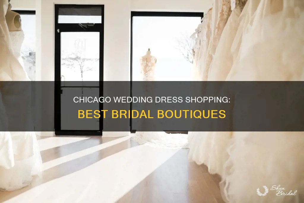 where to dress shop in Chicago wedding