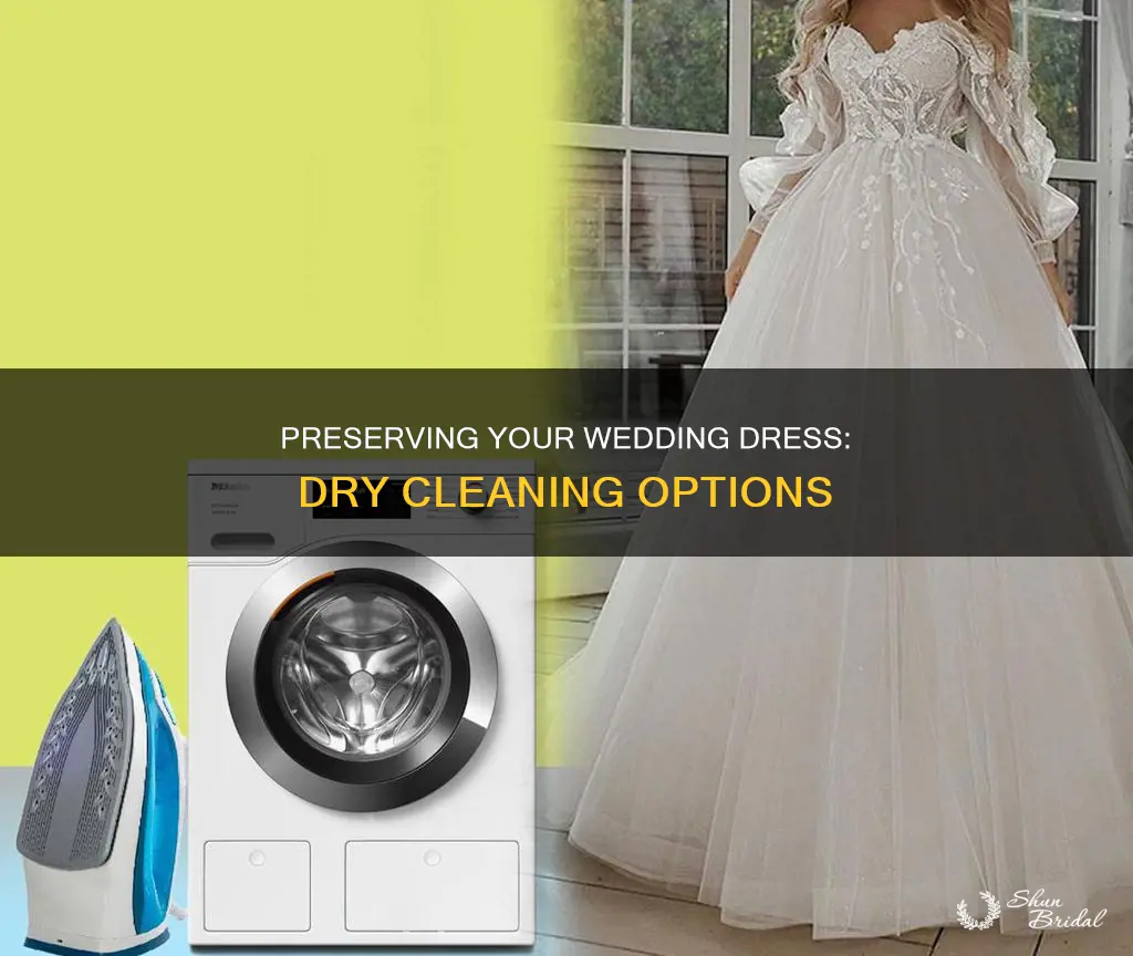 where to dry cleaners wedding dress