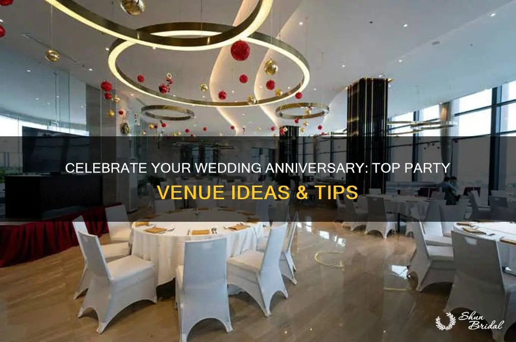 where to find a place wedding anniversary party