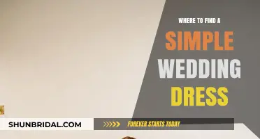 Simple Wedding Dresses: Where to Find Yours