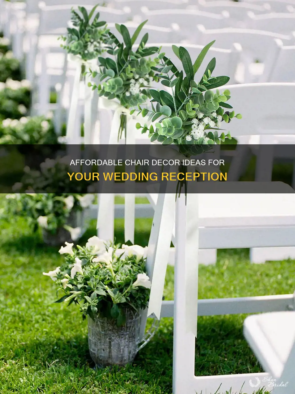 where to find cheap chair decorations for wedding receptions