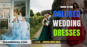 Unveiling Unique Colored Wedding Dresses: Where to Find Them