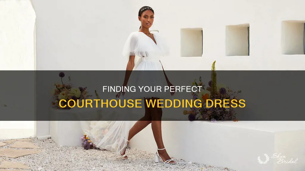 where to find courthouse wedding dress