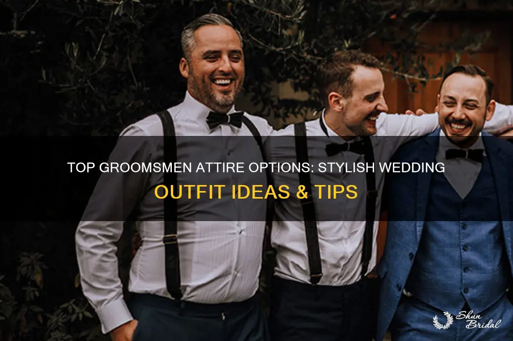 where to find groomsmen clothes for weddings