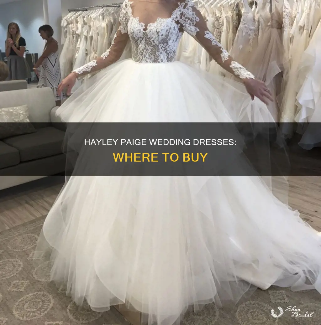 where to find hayley paige wedding dresses