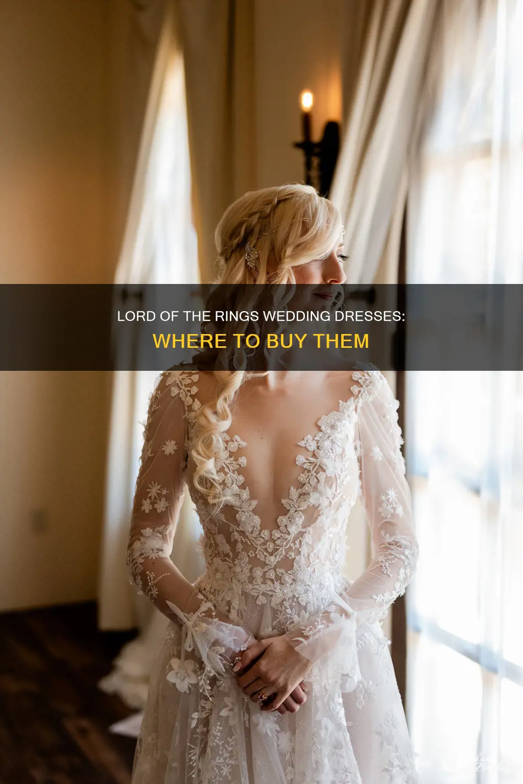 where to find lord of the rings wedding dresses