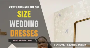 Rack Plus Size Wedding Dress Samples: Where to Find Them