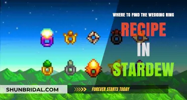 Stardew Valley: Wedding Ring Recipe Location