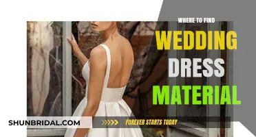Finding Dream Wedding Dress Materials: A Guide