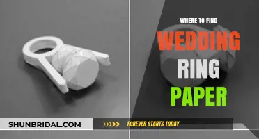 Finding Wedding Ring Paper: A Guide