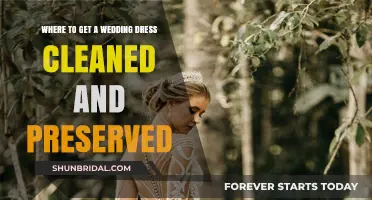 Wedding Dress Cleaning and Preservation: Where to Go?