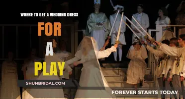 Finding a Wedding Dress for Your Play