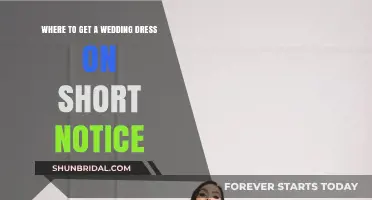 Finding Your Dream Wedding Dress in a Hurry