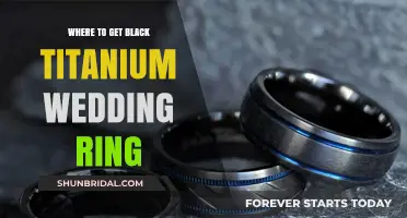 Black Titanium Rings: Where to Buy Your Wedding Band