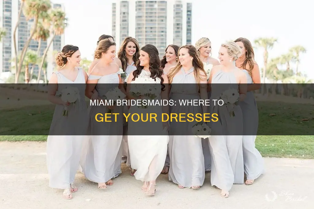 where to get bridesmaids dresses miam