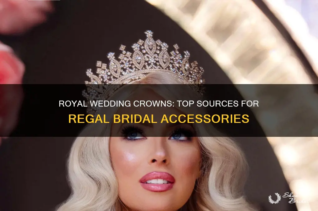 where to get crowns for royal wedding