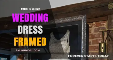 Framing Your Wedding Dress: Where to Get It Done