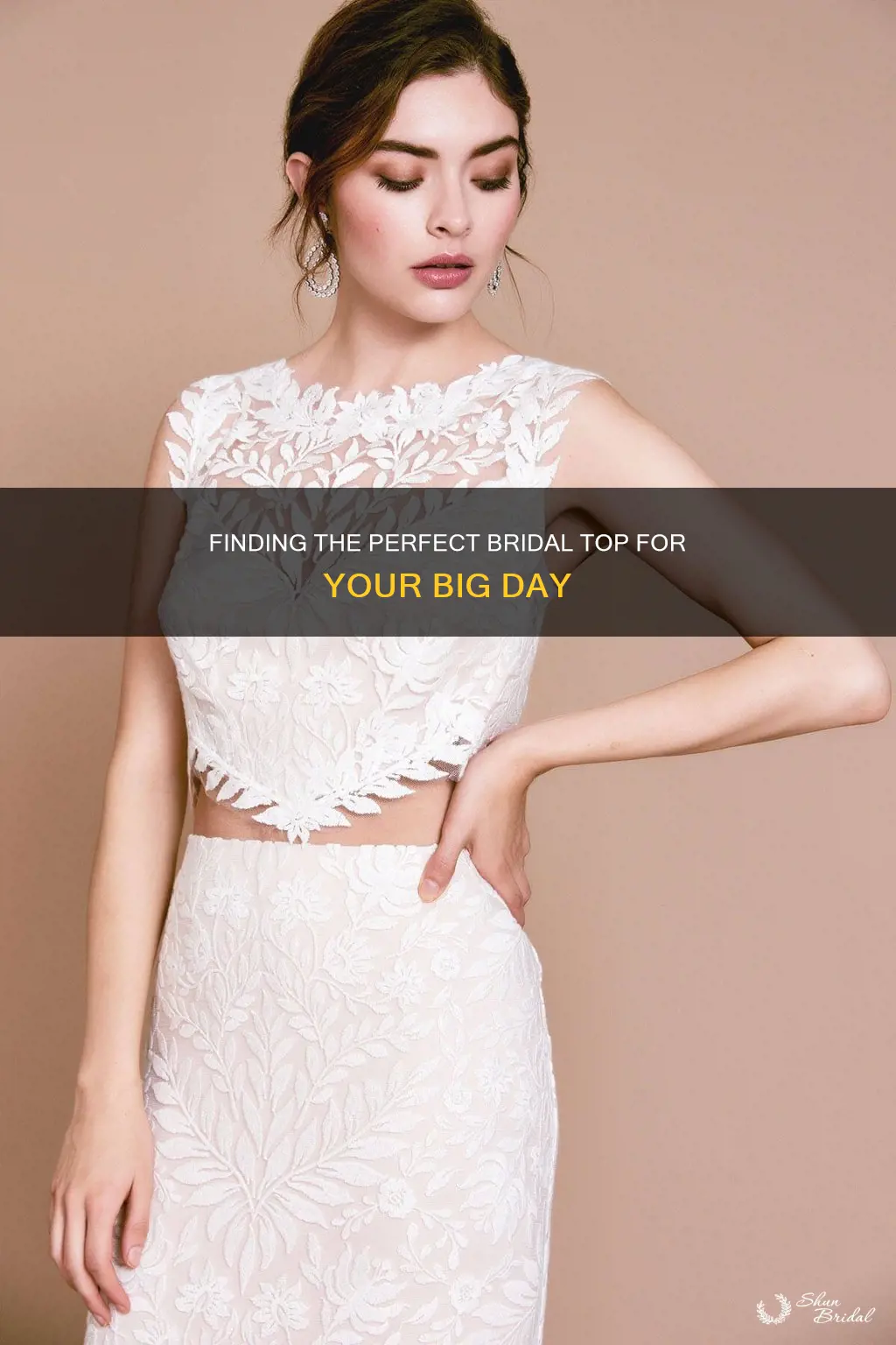 where to get only brides top of wedding dress