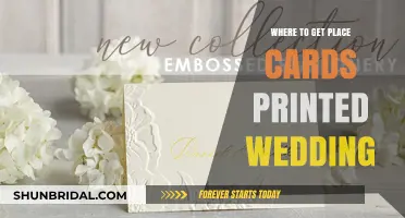 Elegant Wedding Place Cards: Top Printing Services for Your Special Day