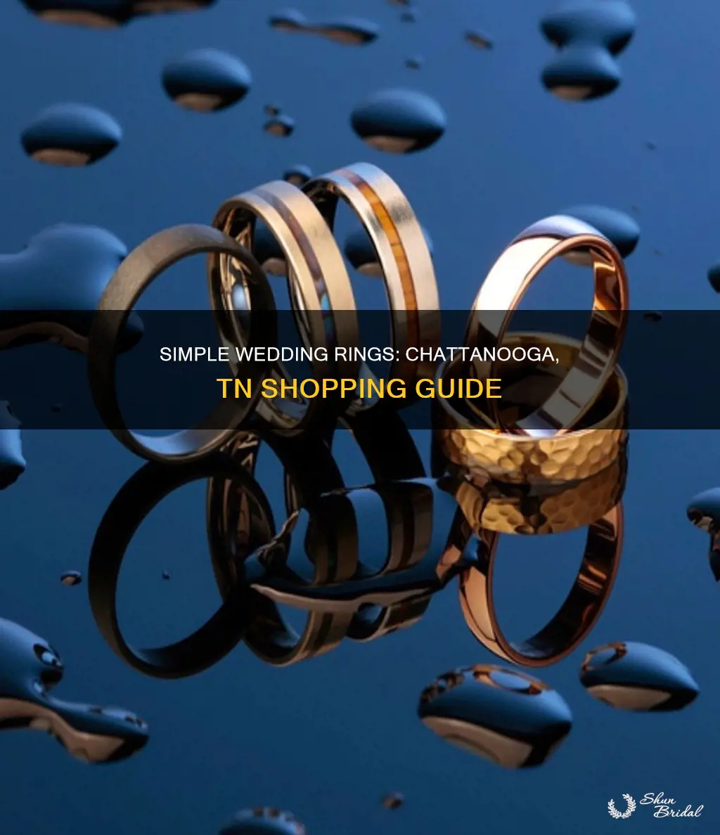 where to get simple wedding rings in chattanooga tn