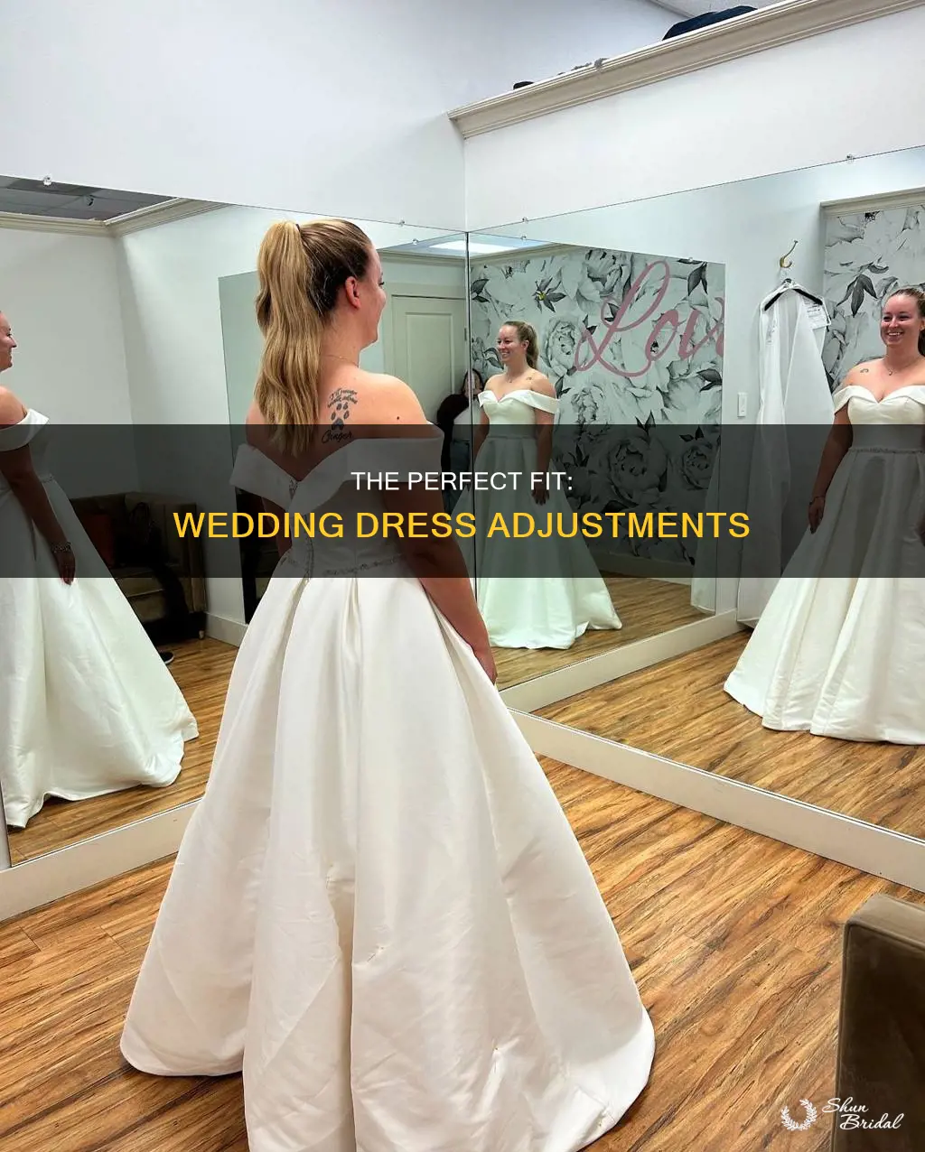 where to get wedding dress adjustments