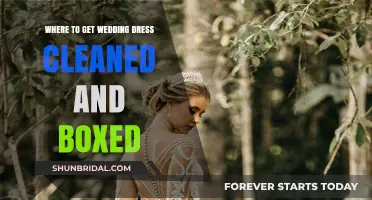Preserving Your Wedding Dress: Cleaning and Boxing Services