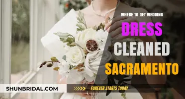 Sacramento Wedding Dress Cleaning Services: Where to Go