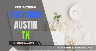 Austin, Texas: Wedding Invitation Options for Your Big Day