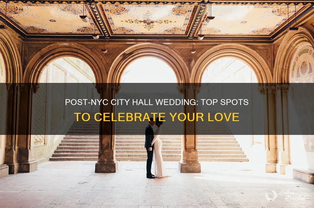 where to go after nyc city hall wedding