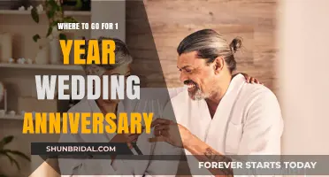 Romantic Getaways to Celebrate Your First Wedding Anniversary