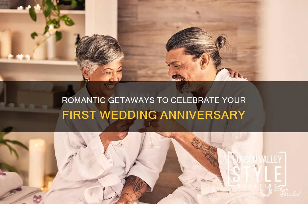 where to go for 1 year wedding anniversary
