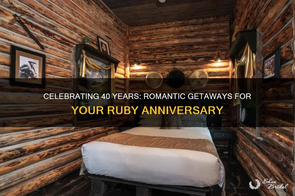 where to go for 40th wedding anniversary
