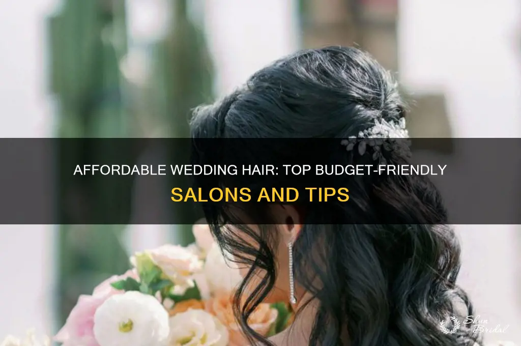 where to go for a cheap wedding hair