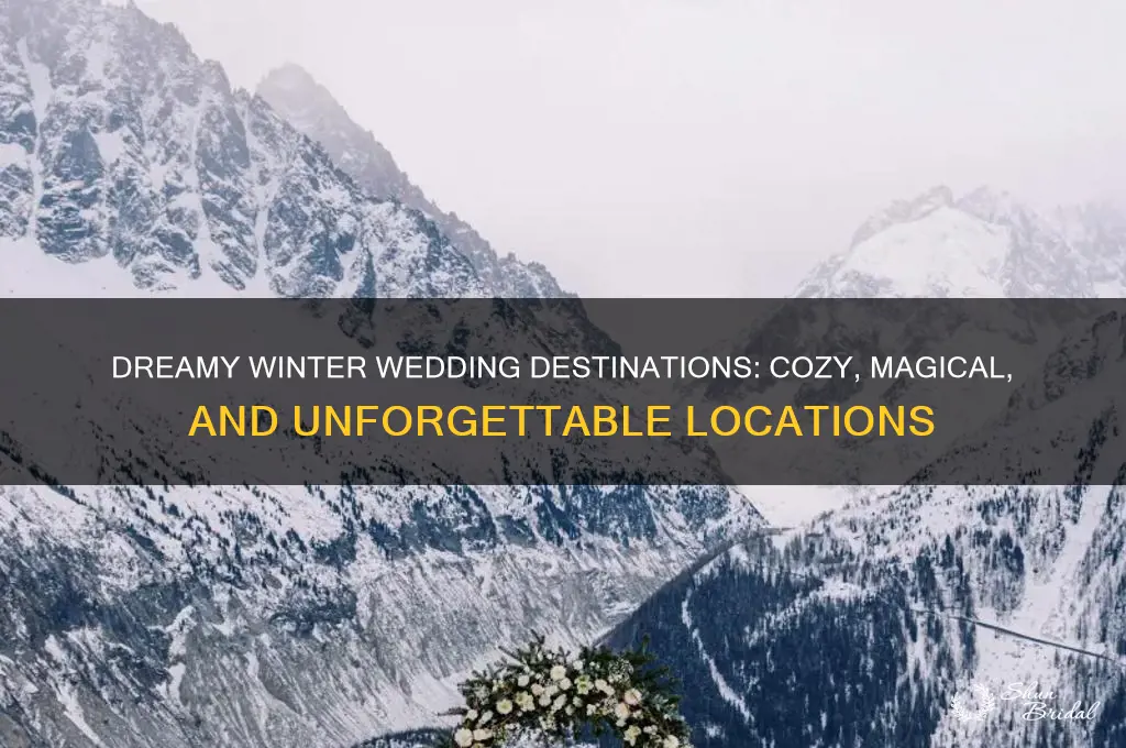 where to go for a winter wedding