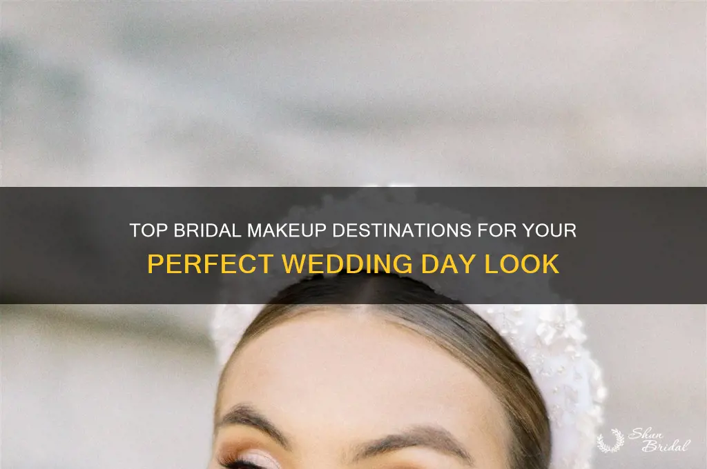 where to go for makeup for wedding