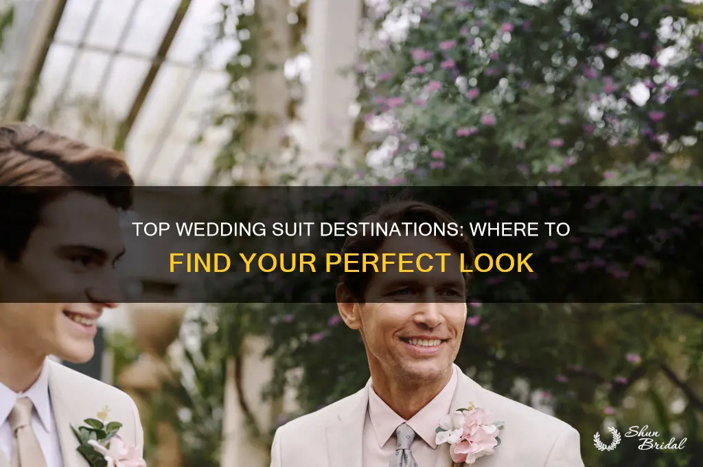 where to go for wedding suits