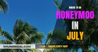 Romantic July Honeymoon Destinations for Newlyweds