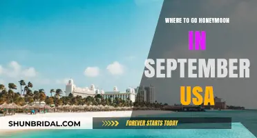 Romantic September Honeymoon Destinations in the USA to Explore